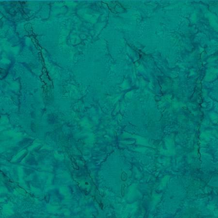 Hoffman Fabrics Bali Watercolor Batik Stone Green