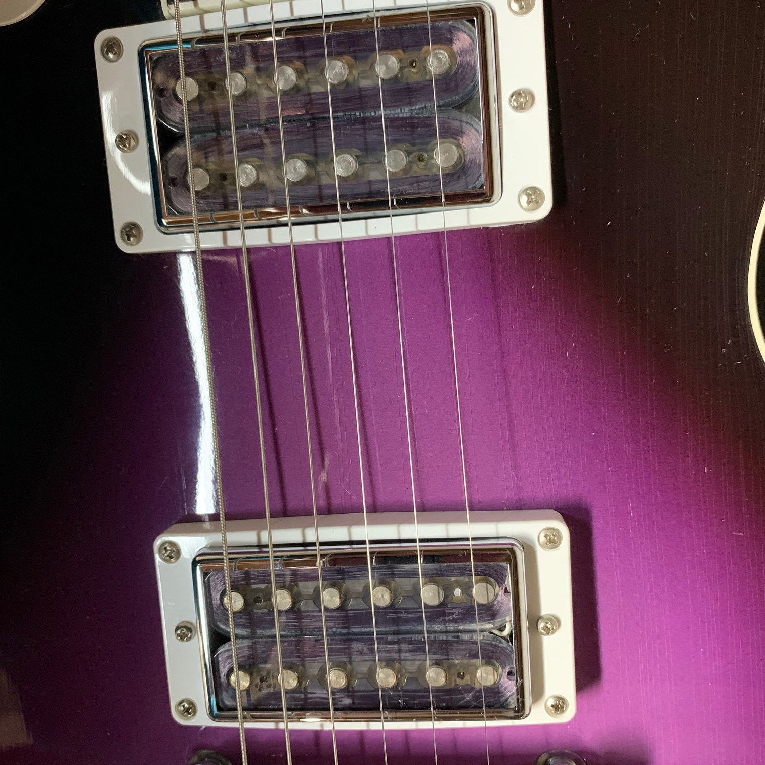 Gibson Les Paul Goddess’06年 VioletBurst Gibson Les Paul Goddess Violet Burst 2006 Rare Like New - 002023041001