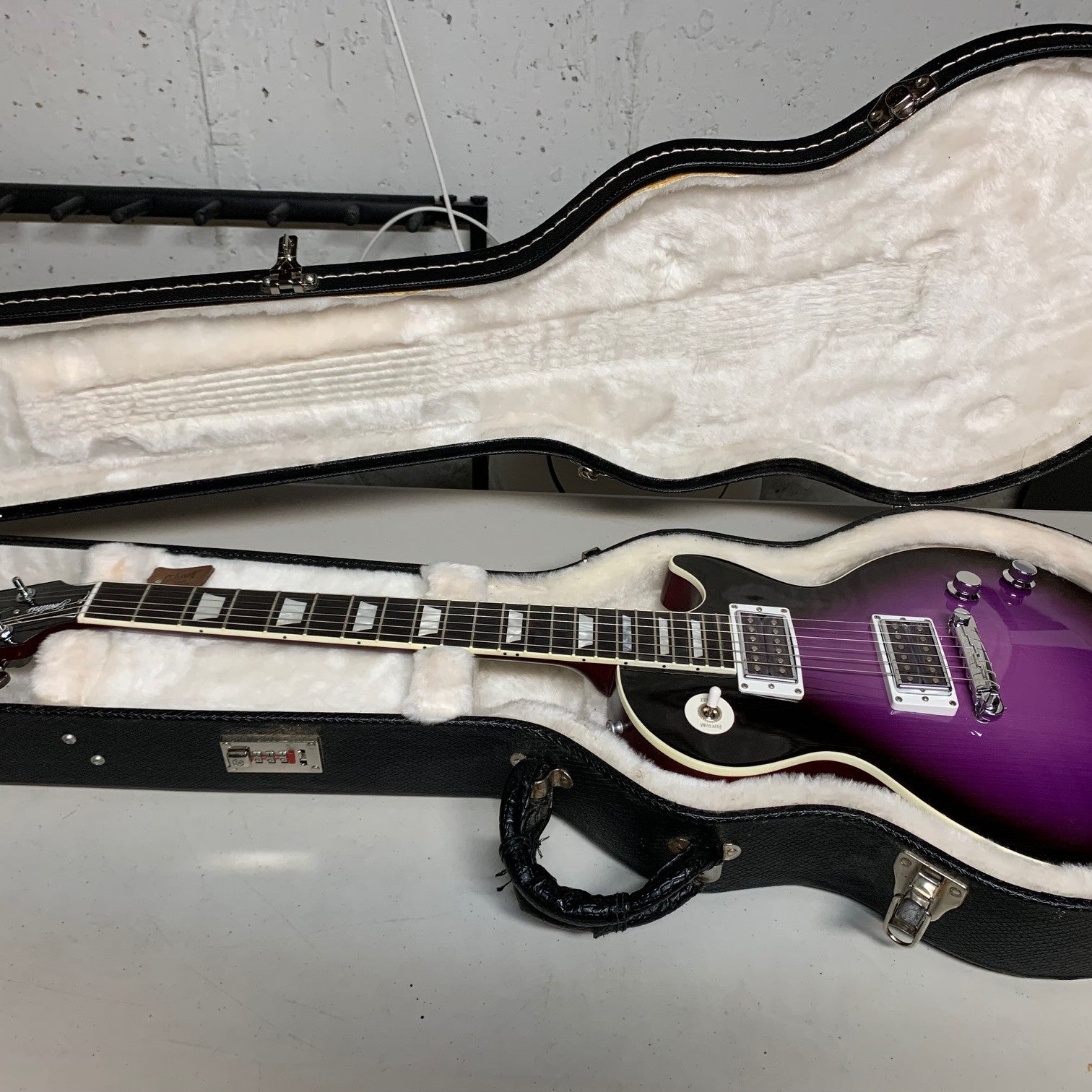 Gibson Les Paul Goddess Violet Burst 2006 Rare Like New - 002023041001