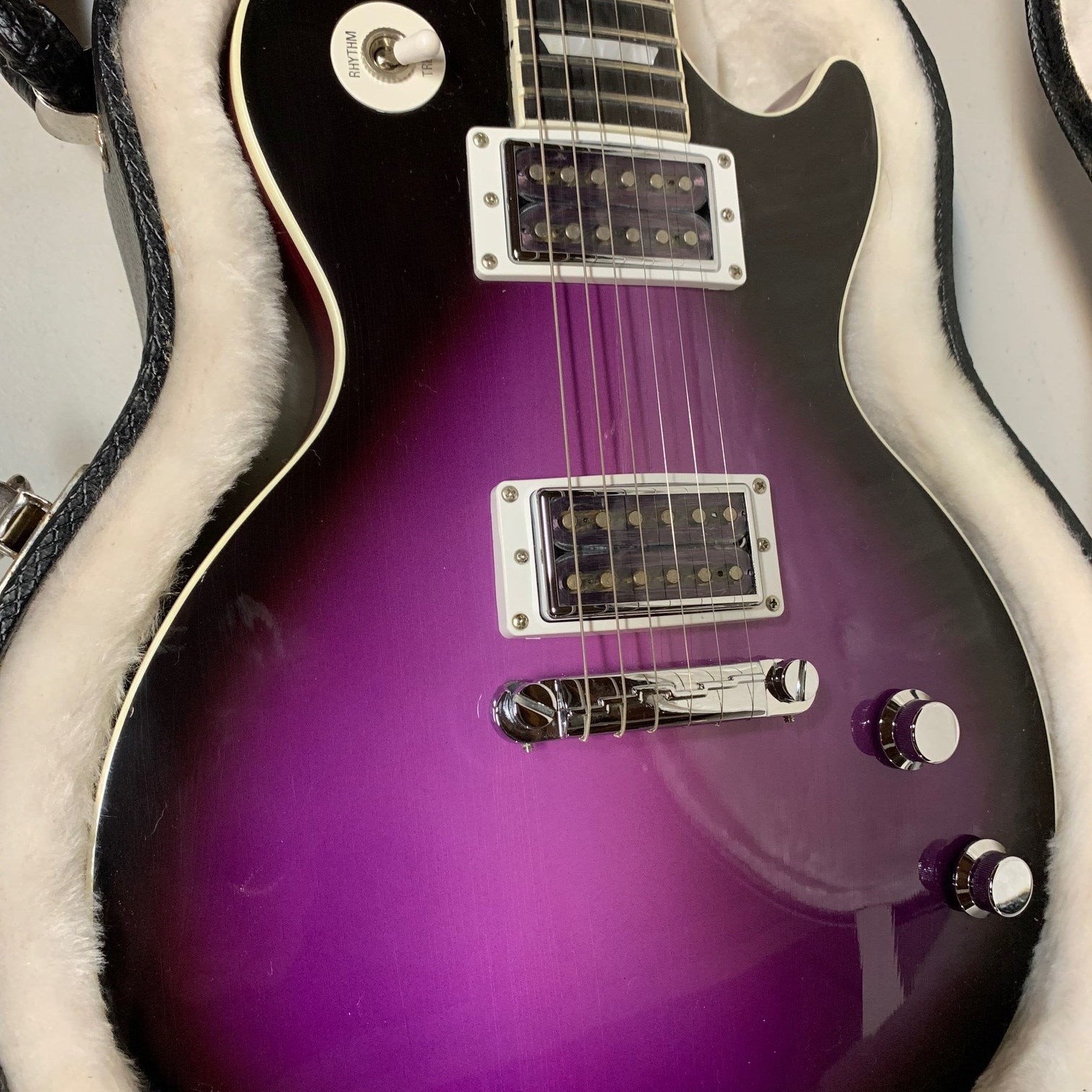 Gibson Les Paul Goddess Violet Burst 2006 Rare Like New - 002023041001
