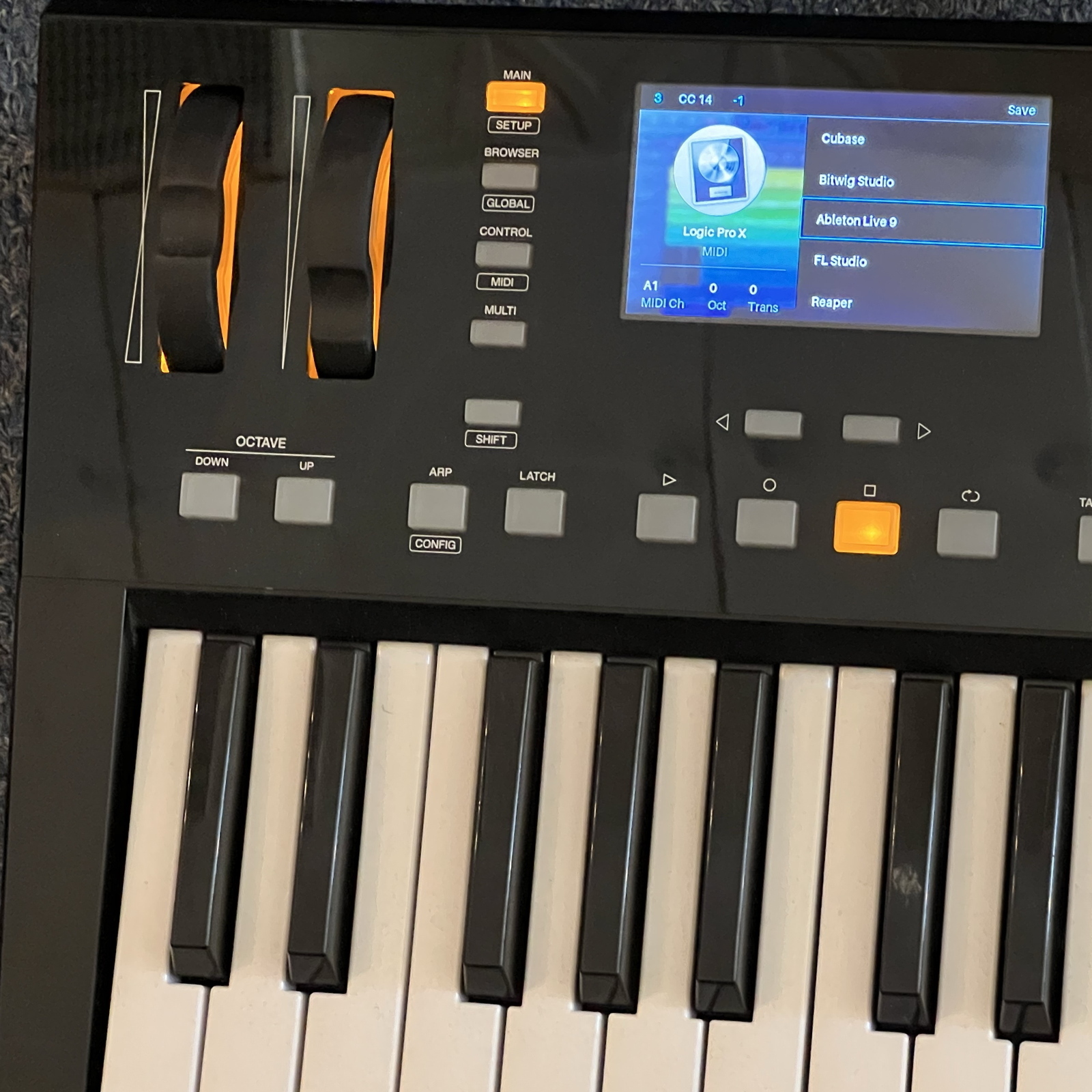 Akai Professional Advance 49 Keyboard Controller - Used