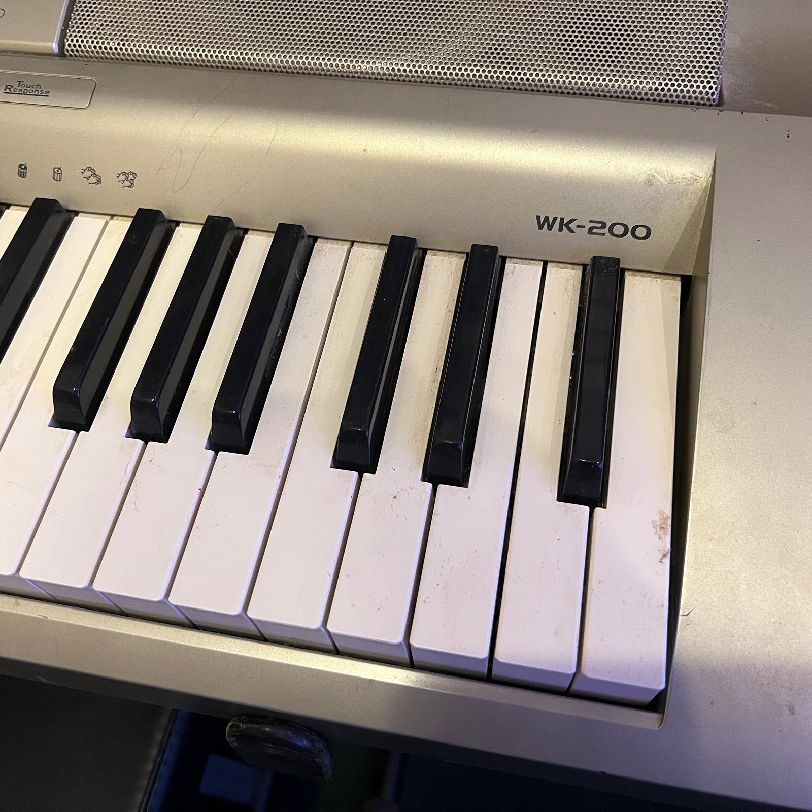 その他 CASIO WK-200 KEYBOARD CASIO KEYBOARD WK 200 WORKSTATION 76 KEYS USED | eBay