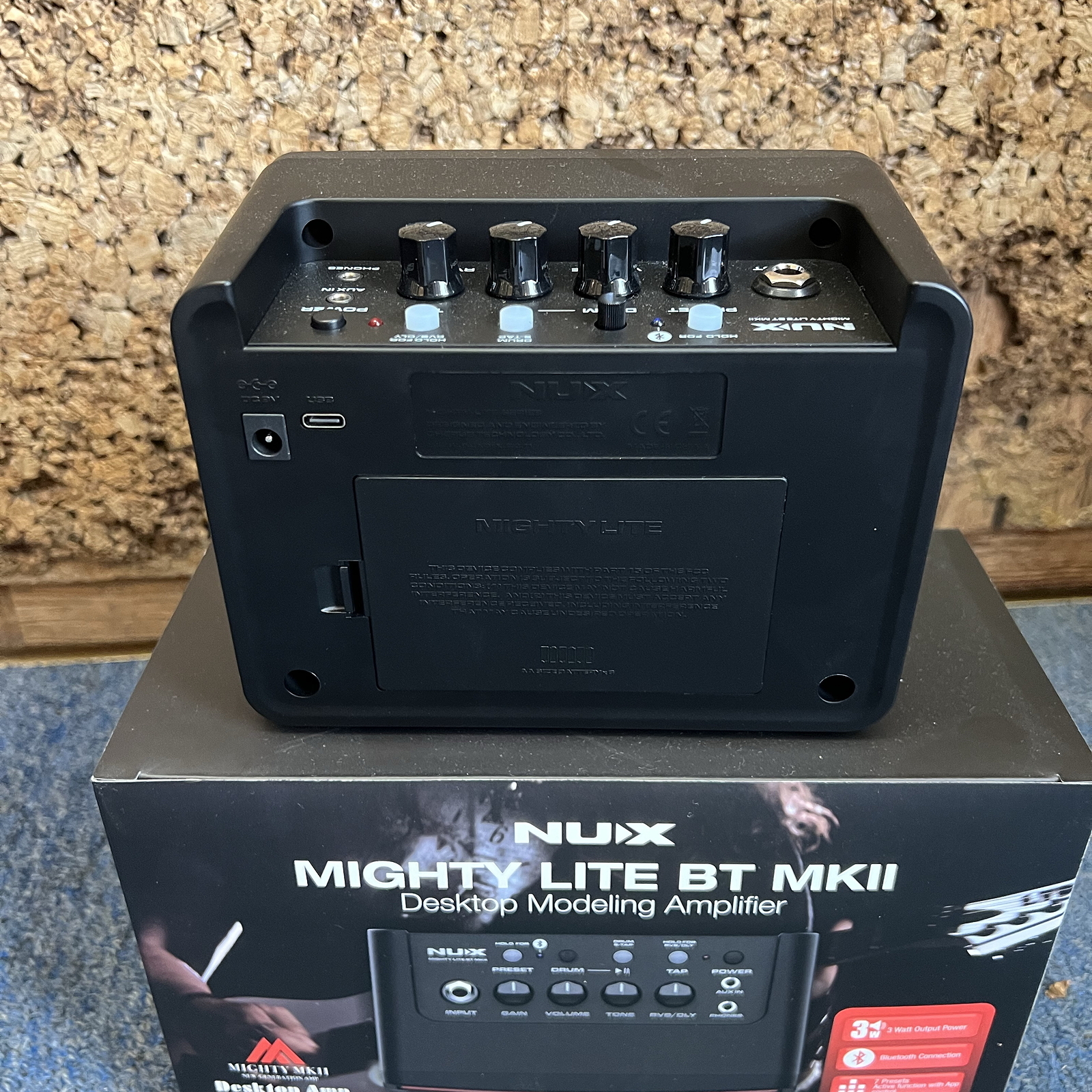 NUX Mighty Lite BT MKII デスクトップアンプ Mighty Lite BT MKII | Amplifier | Products | ARIA 荒井貿易
