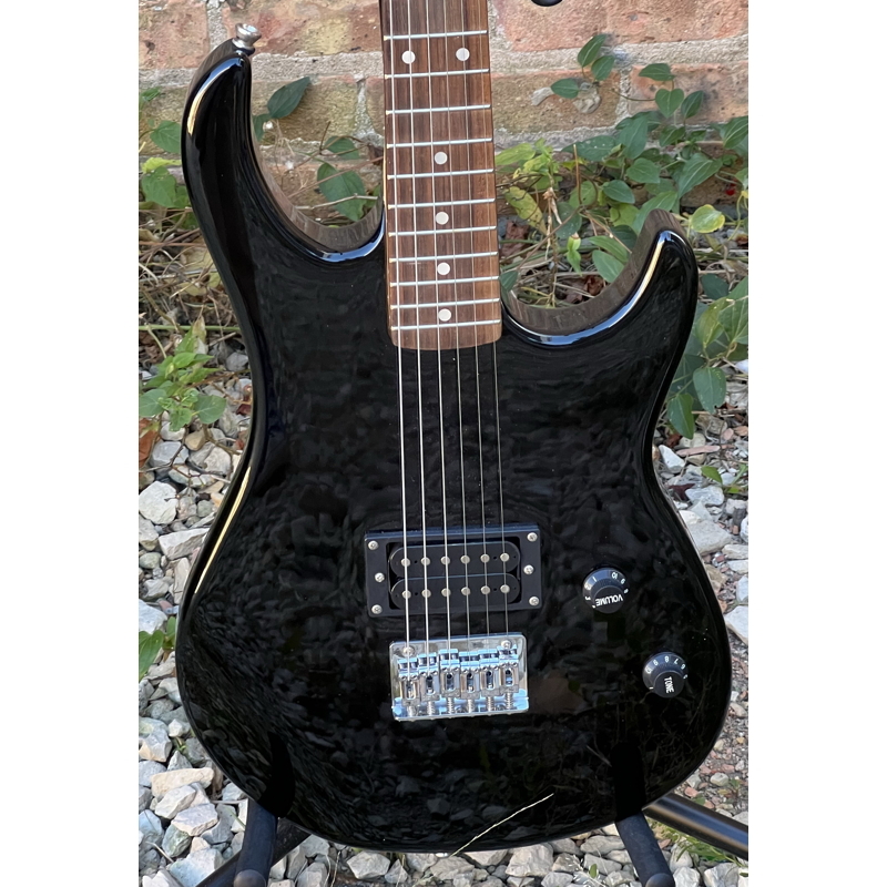 Peavey Rockmaster Mini Electric Guitar - New Old Stock, with Epiphone Mo'Baby Soft Case