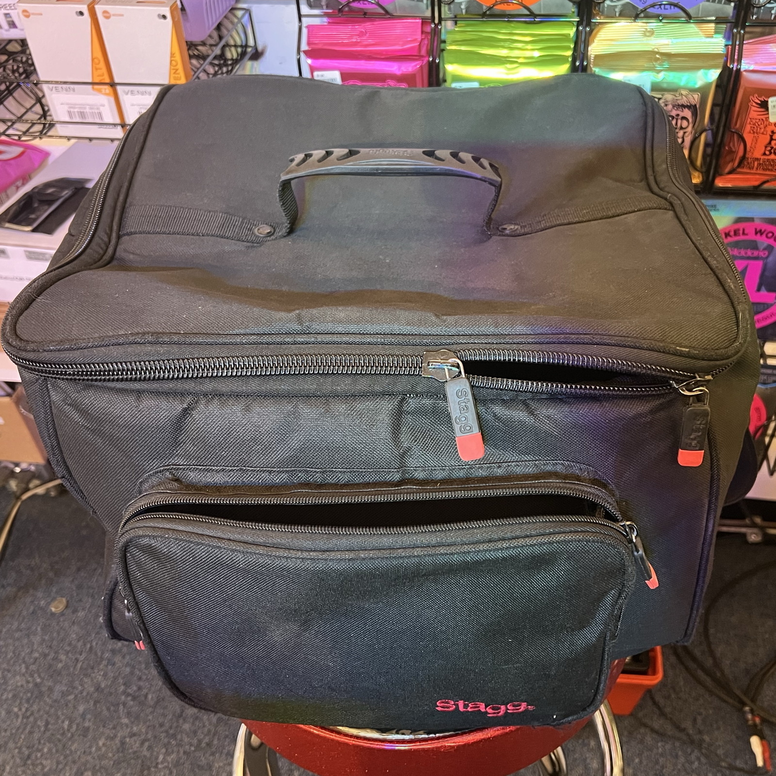 Stagg SLI-TB-4 Reinforced Transport Bag for 4 LED Lights - Used