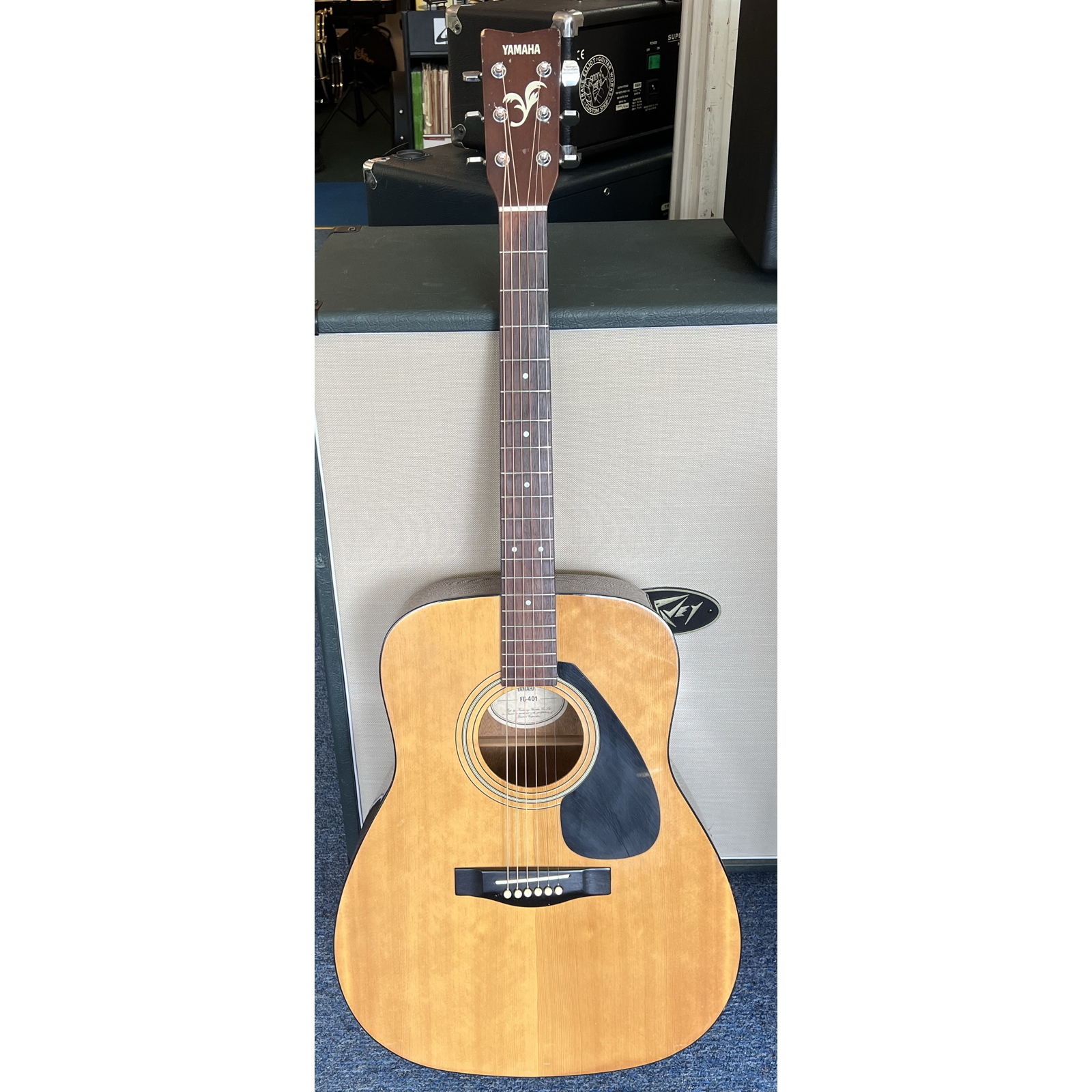 ギター Yamaha FG-401 NEW Yamaha FG-401 Full size 6 string Natural Color Acoustic Guitar