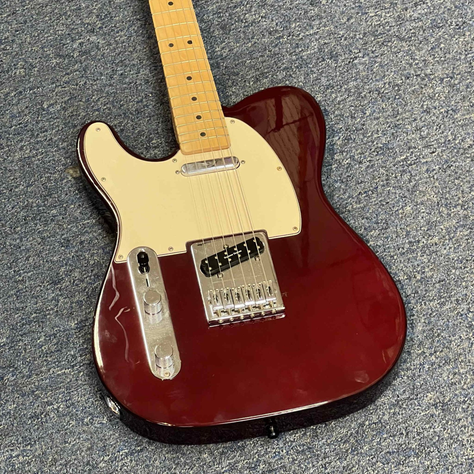 Fender Telecaster Left-Handed Midnight Wine 2003-2004 w/case (used