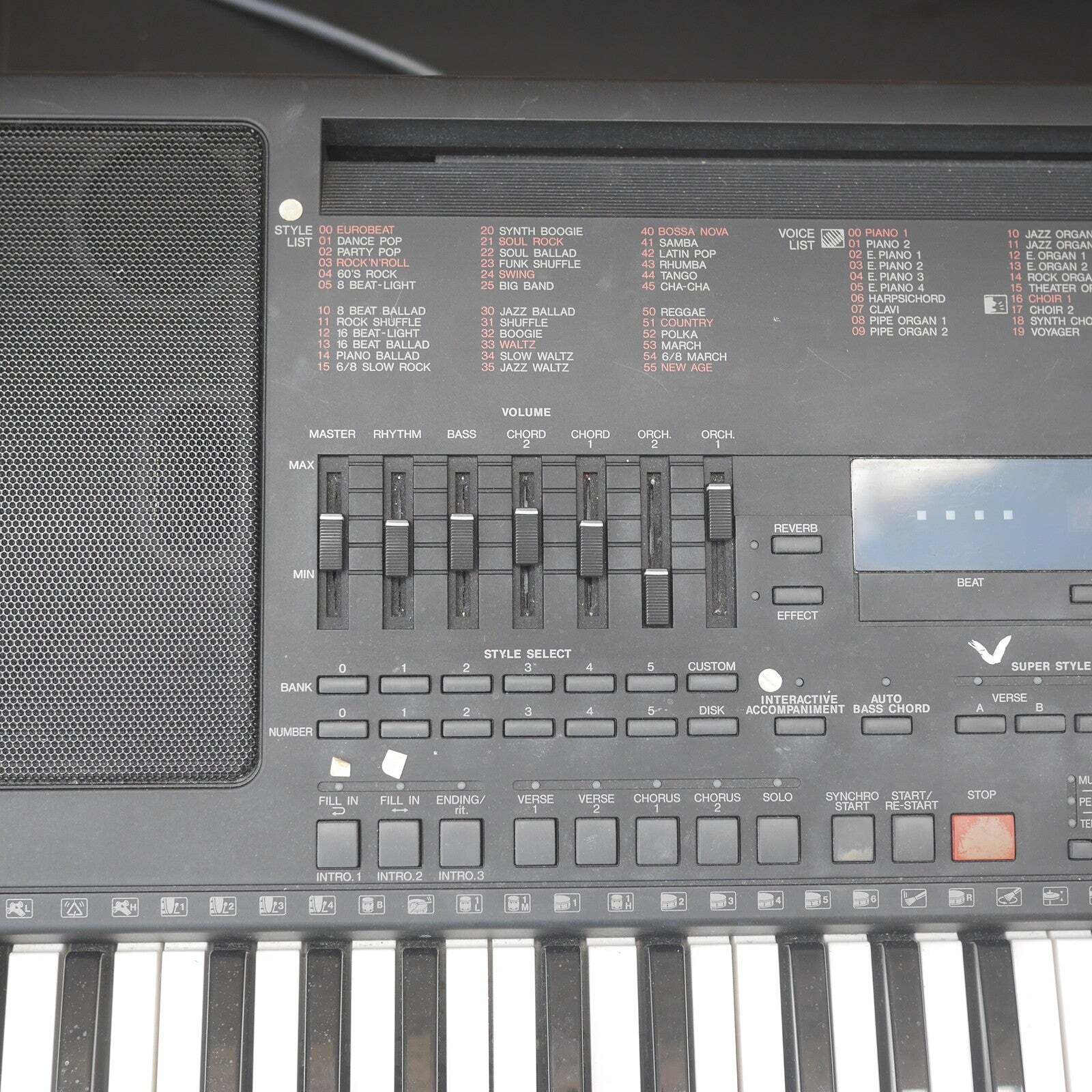 Yamaha Portatone Electronic Keyboard PSR-5700 - 2024051106