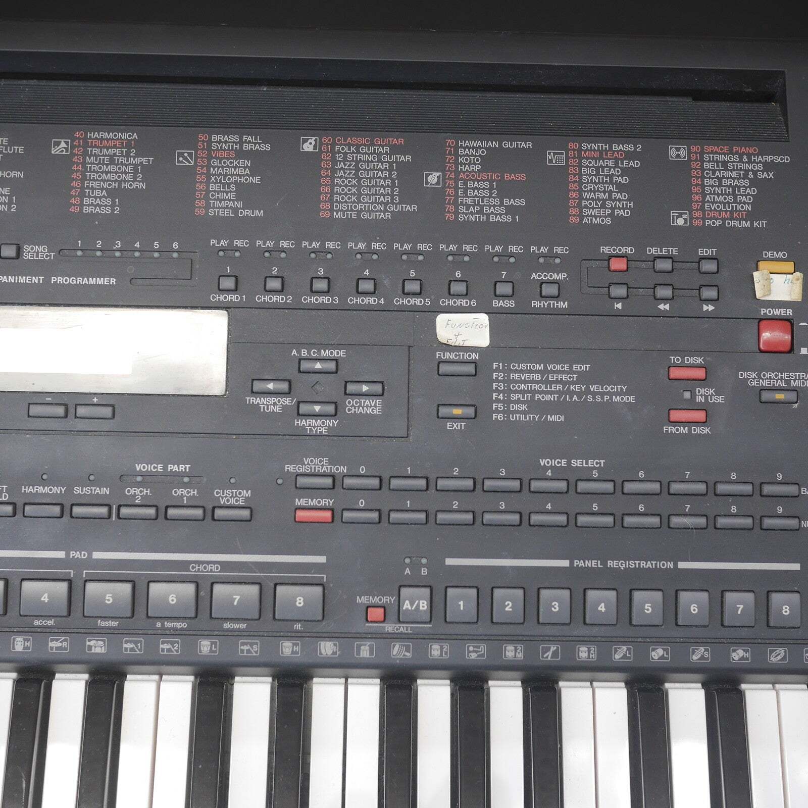 Yamaha Portatone Electronic Keyboard PSR-5700 - 2024051106