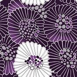 Purple Reign Floral Black