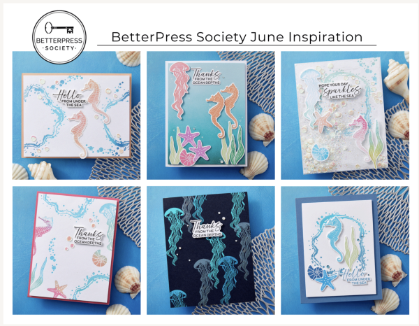 June BetterPress Society plate inspiration