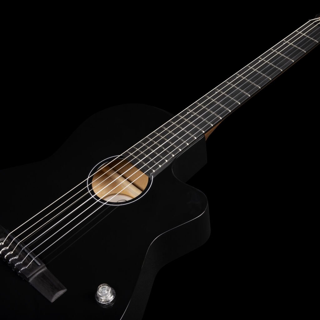 Godin Arena Pro Ltd CW Onyx Black EQ with Bag - 0528510000433