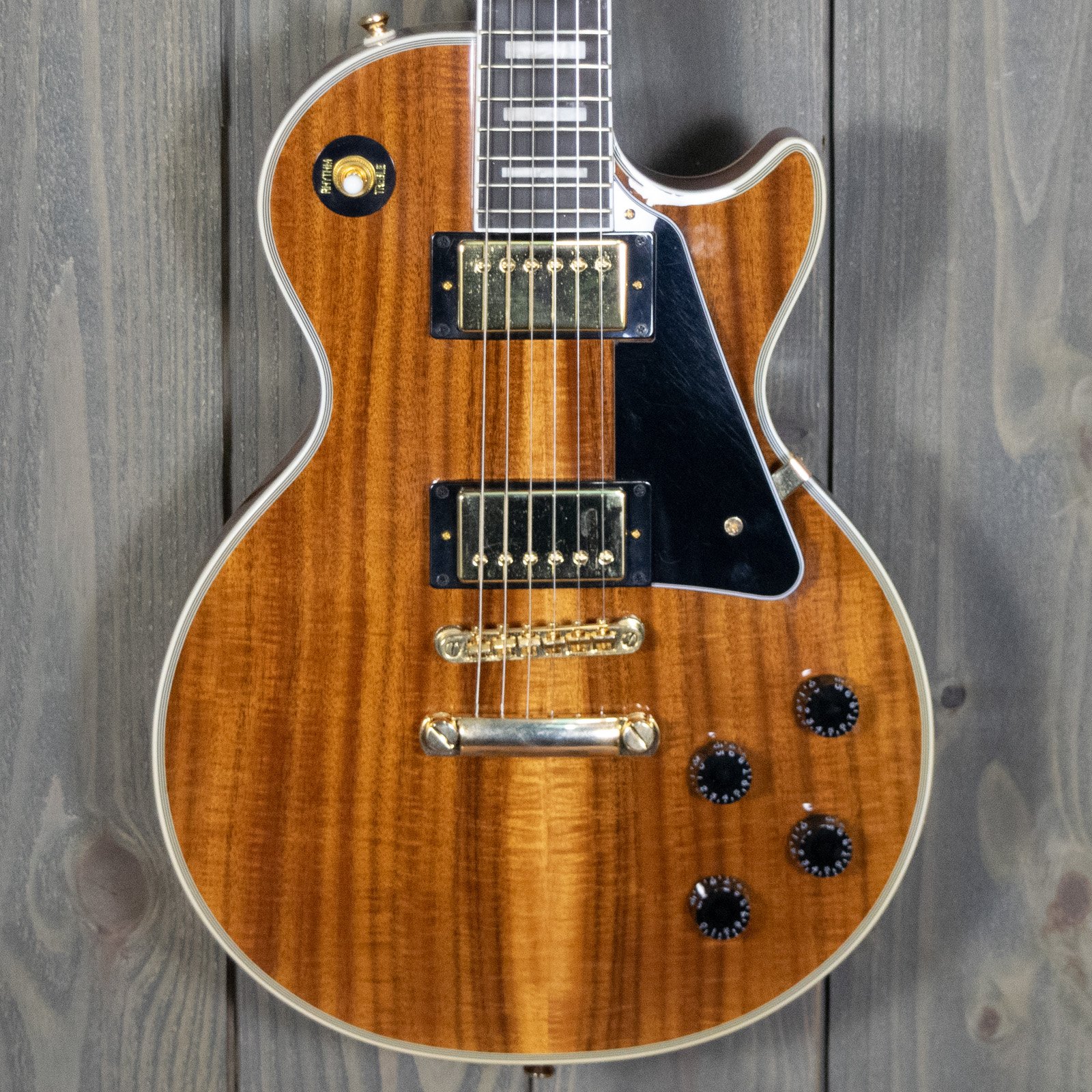 Epiphone Les Paul Custom Koa w/ OHSC (Used - Recent)
