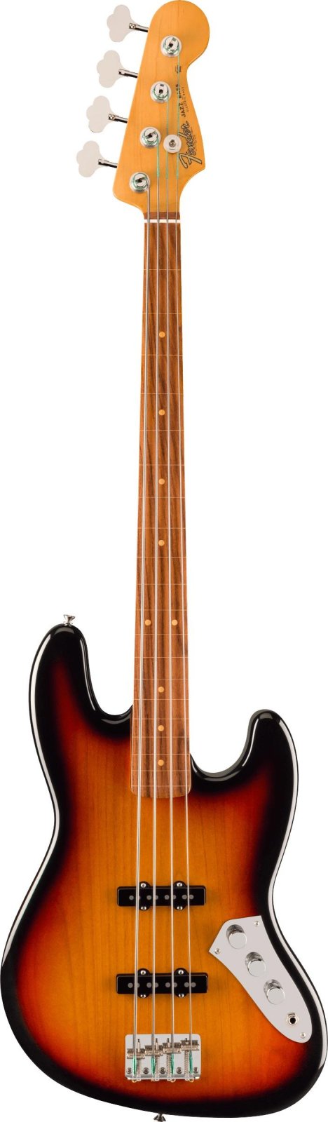 DEMO MODEL* Fender Jaco Pastorius Jazz Bass Fretless Pau Ferro