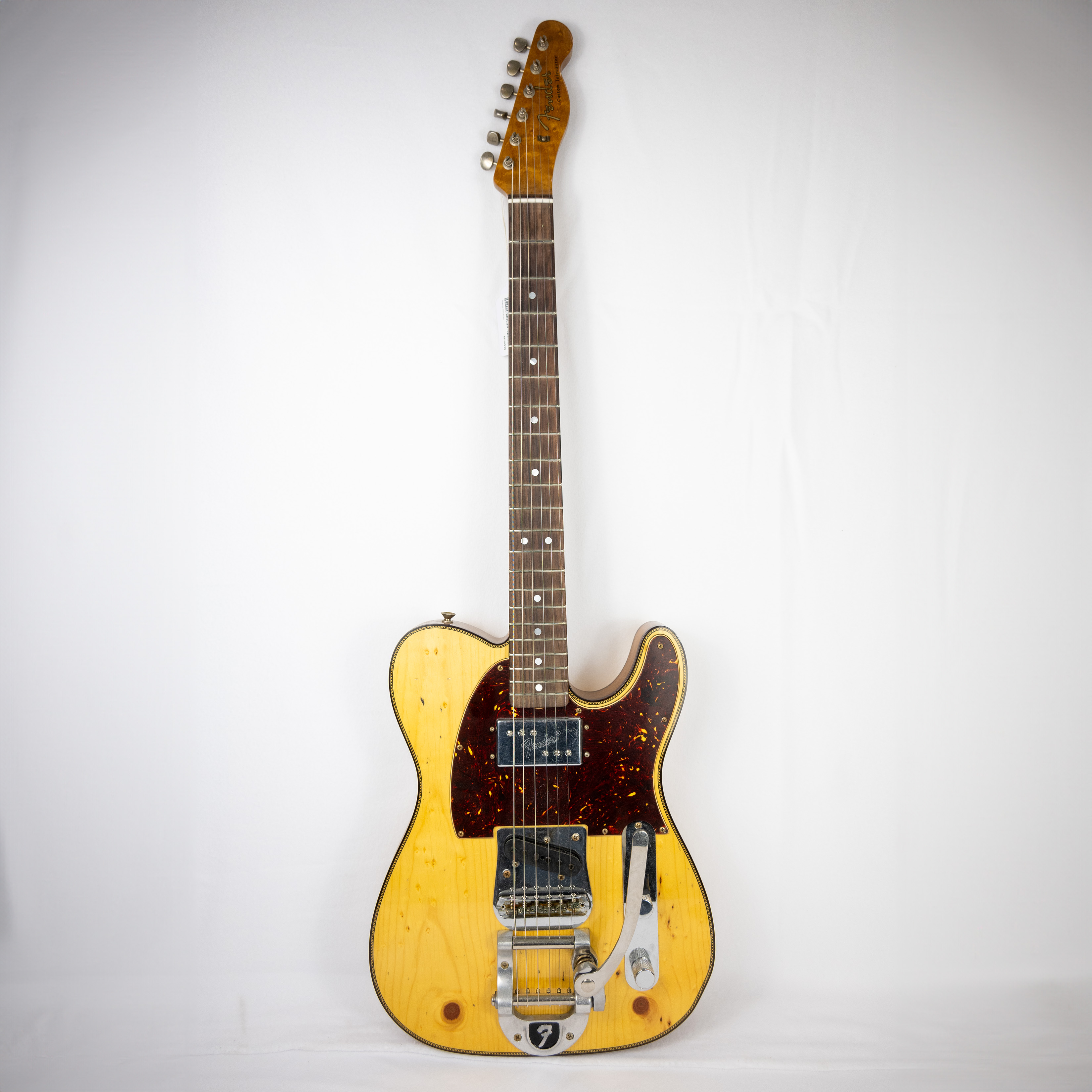 Fender LTD Cunife Tele Custom Journeyman Relic - Aged Amber Natural