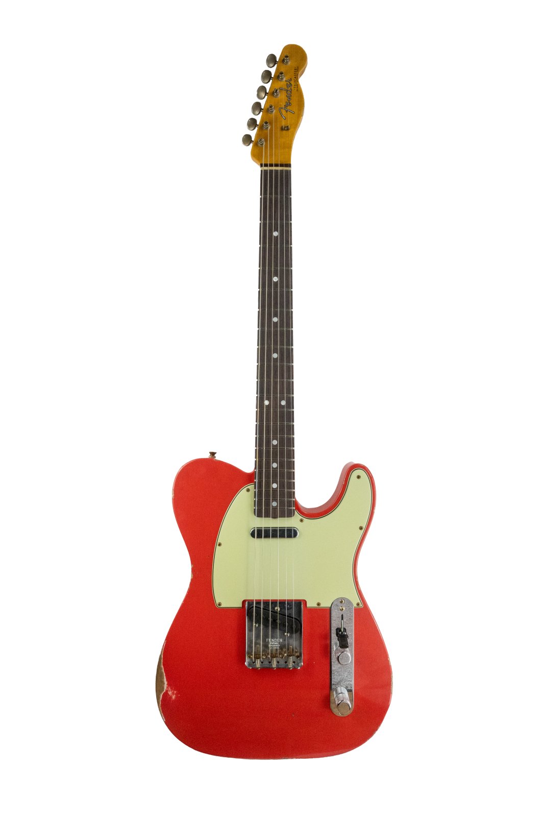 ★★Component Relic FiestaRed Telecaster★★ Fender Custom Shop 1963 Telecaster Relic - Fiesta Red