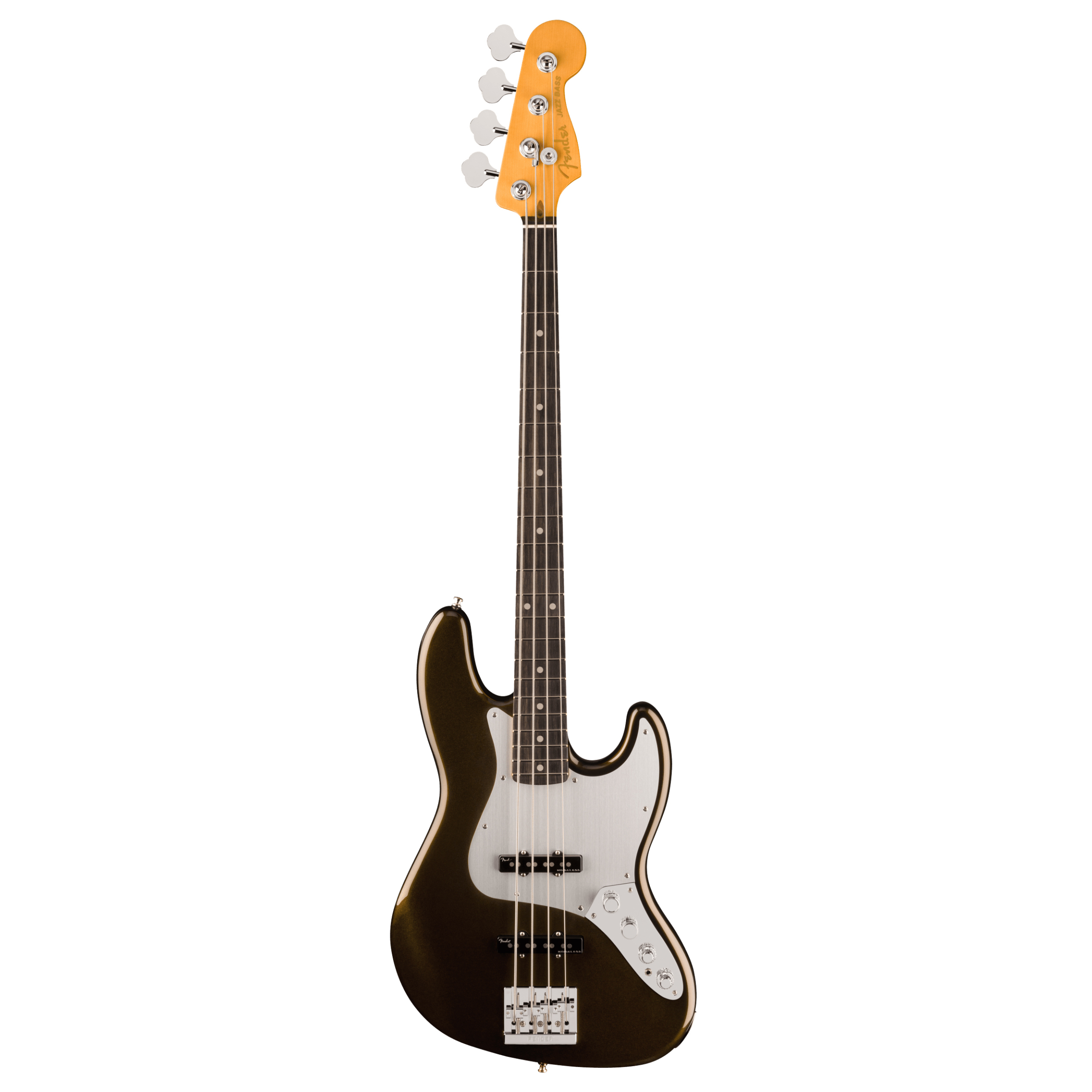 ベース Fender USA American Ultra II Jazz Bass Fender American Ultra II Jazz Bass Ebony Fretboard Texas Tea
