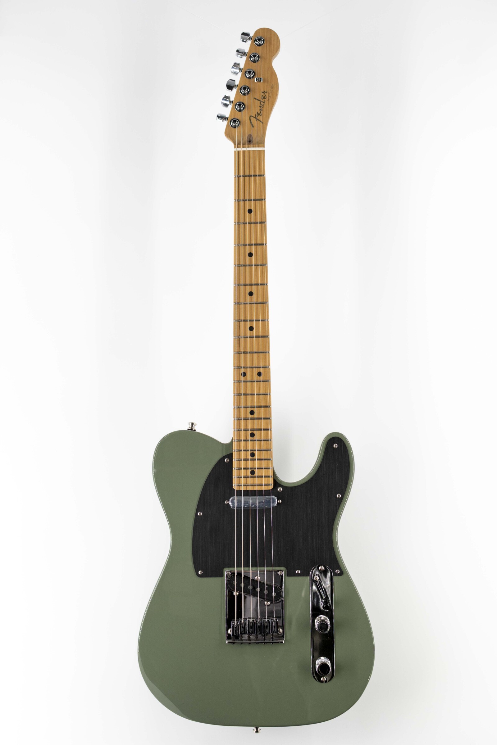 Fender Limited Edition American Ultra II Telecaster Antique Olive w/Custom Shop Texas Special Single-Coil Pickups