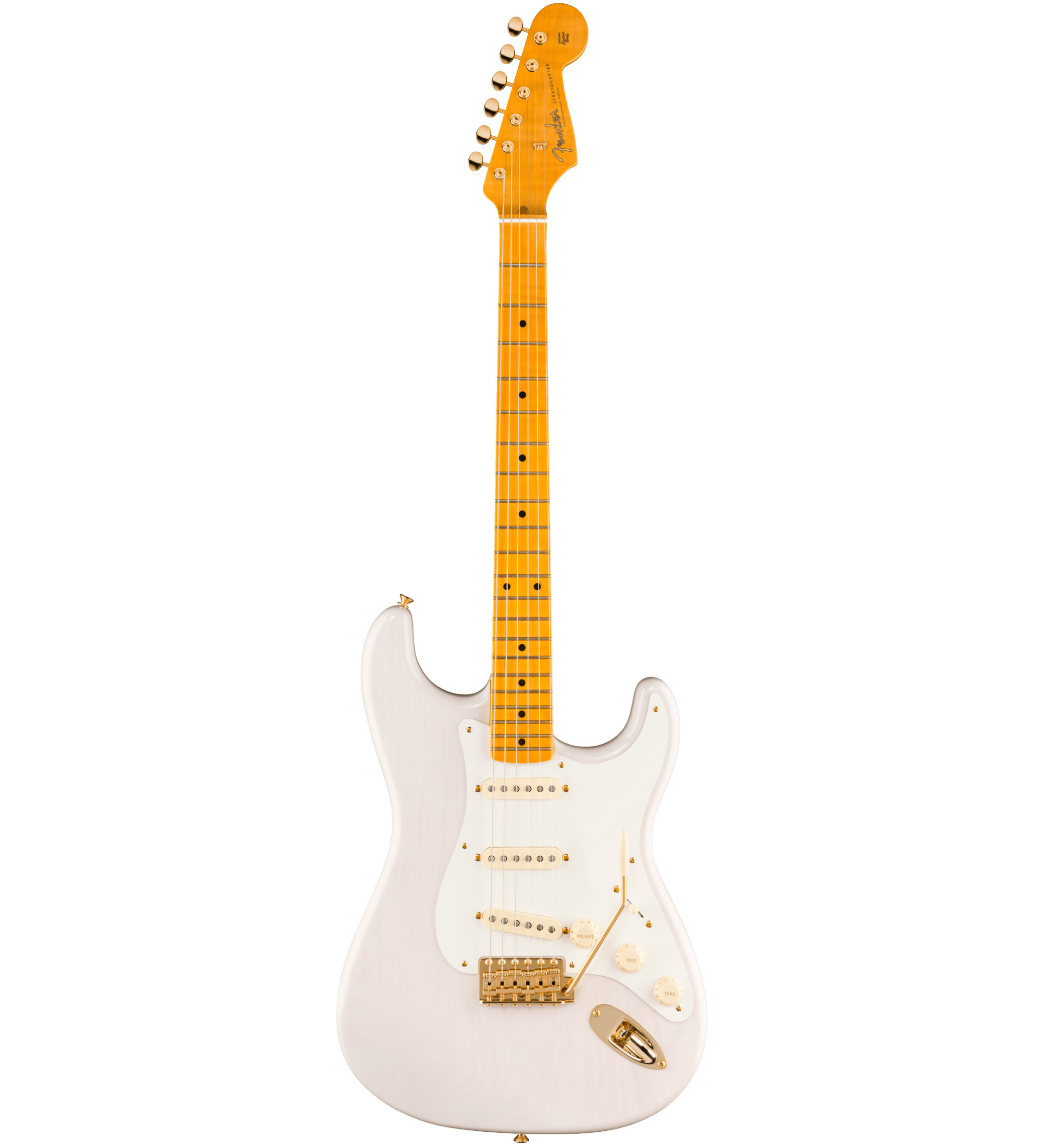 Fender Limited Edition American Vintage II 1957 Stratocaster®, Flame Maple Fingerboard, White Blonde