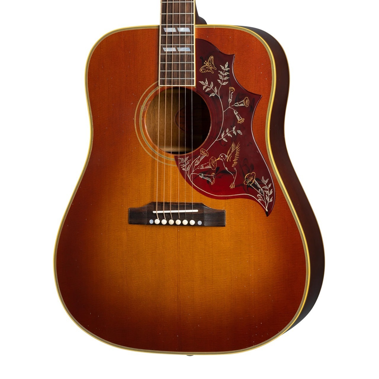Gibson 1960 Hummingbird Light Aged  Heritage Cherry Sunburst