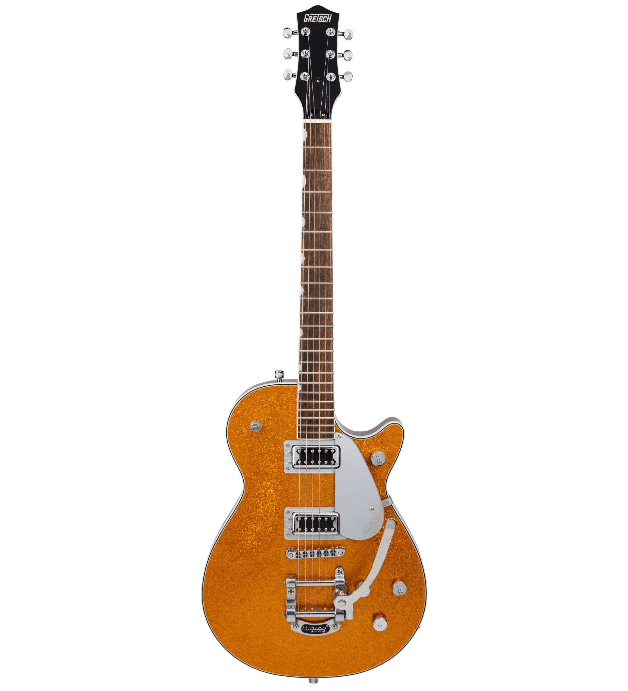 Gretch G5230T Electromatic Sparkle Jet FT Single-Cut with Bigsby Laurel Fretboard Gold Sparkle