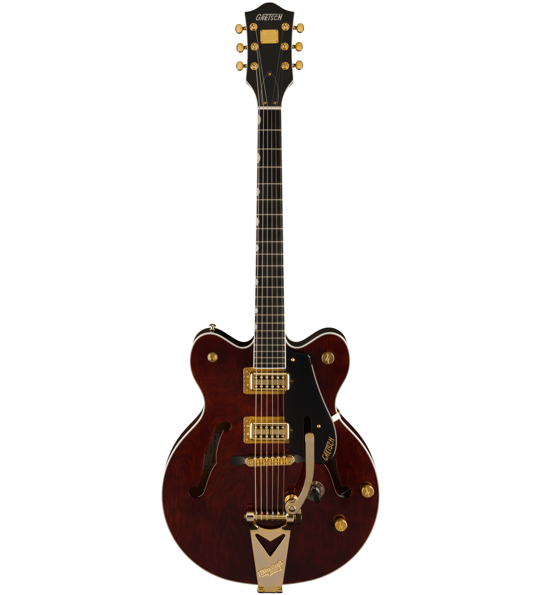 Gretsch Limited Edition Abbey Road Studiomatic™ Hollow Body with Bigsby® and Gold Hardware, Ebony Fingerboard, Classic Walnut Stain