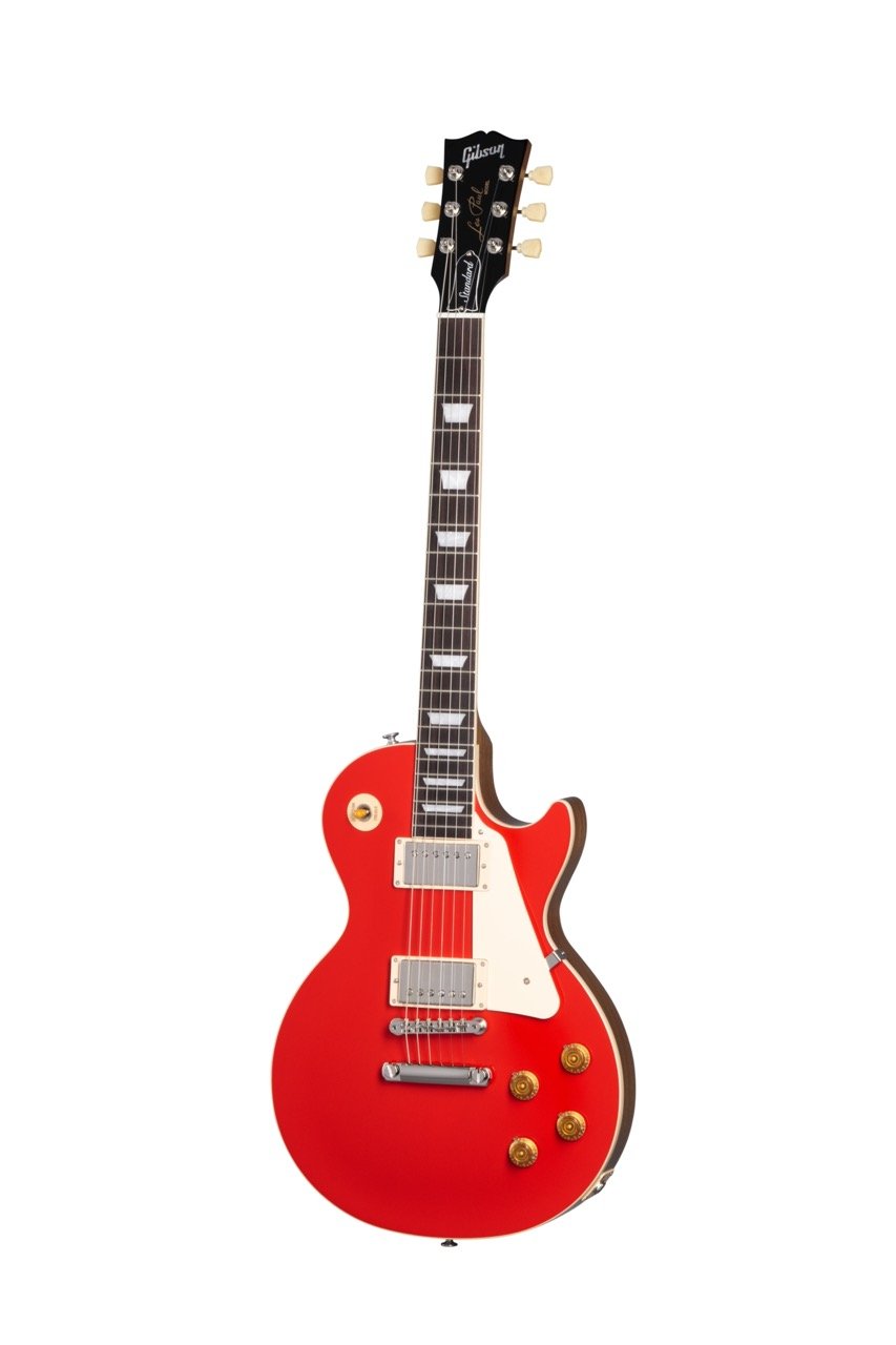 ギター Gibson Les Paul Standard 50sCardinal Red Gibson Les Paul Standard '50s Plain Top Electric Guitar