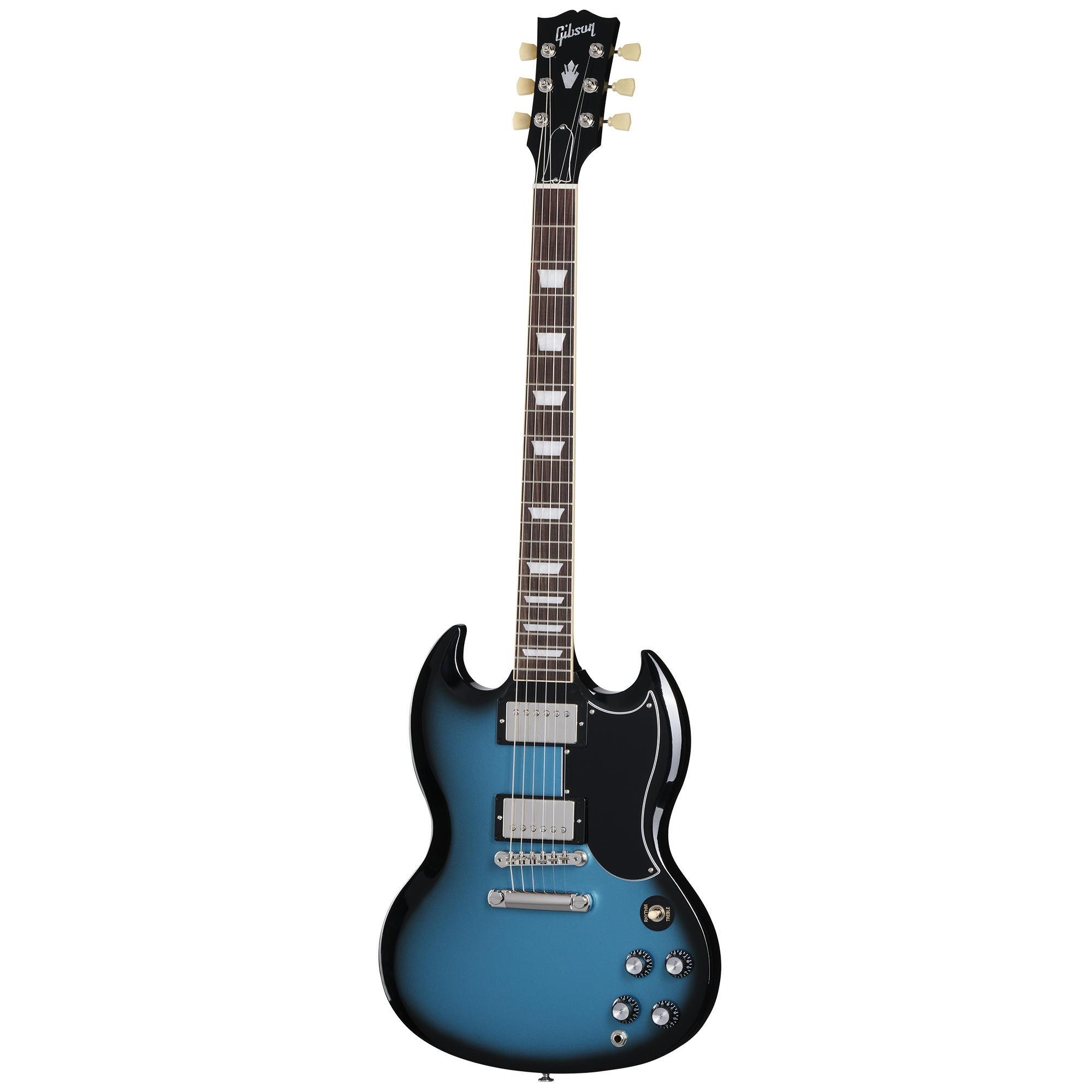 Gibson SG Standard '61 Stop Bar Pelham Blue Burst - 711106139234