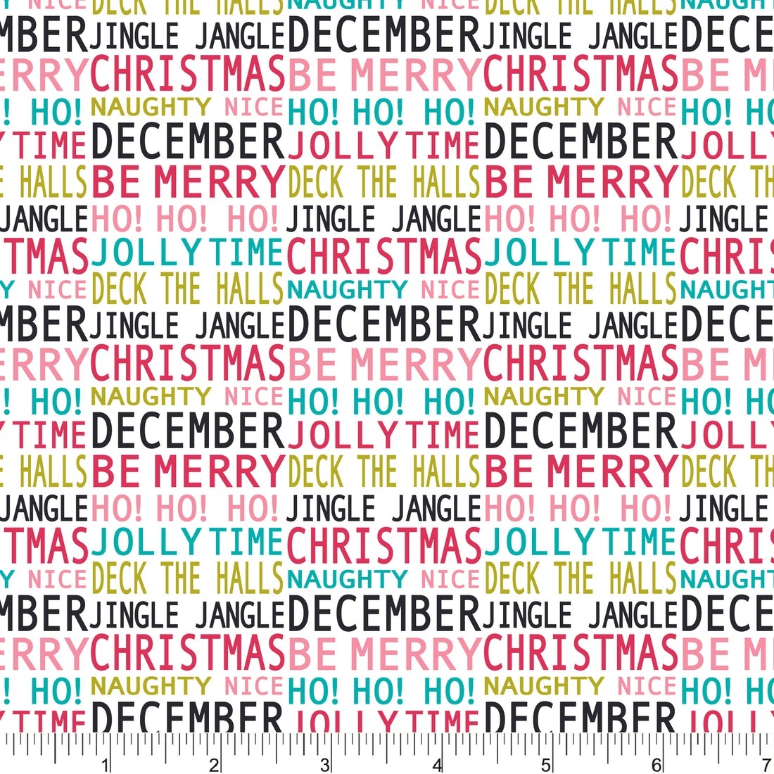 Deck the Halls by Hang Tight Studios for Phoebe Fabrics - Christmas Merriment - PH0697