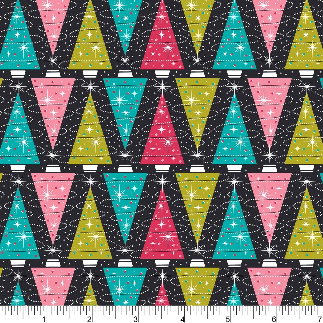 Deck the Halls by Hang Tight Studios for Phoebe Fabrics - Tree Trimming Party - PH0693