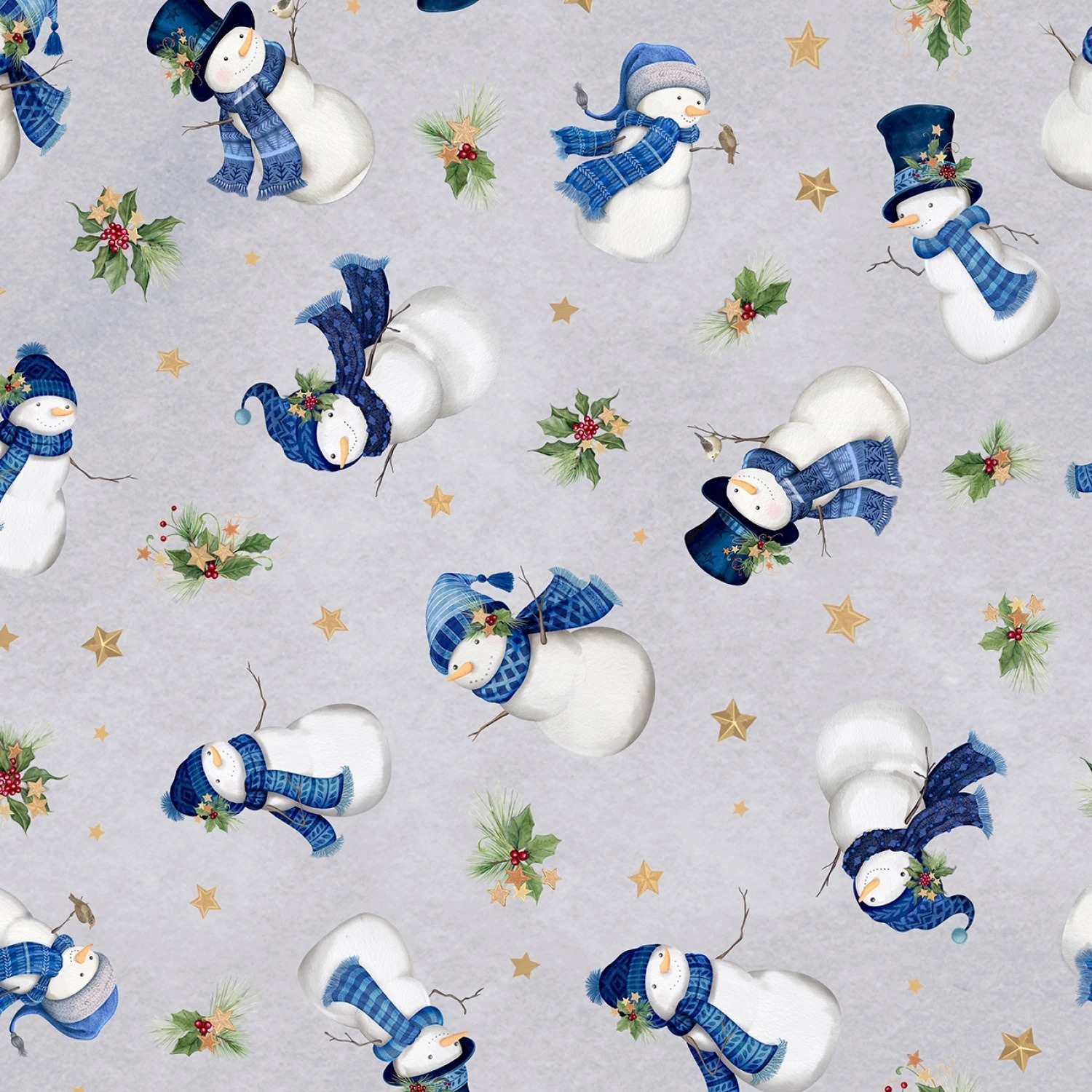 Let it Snow-Man by Danielle Leone for Wilmington - Snowmen Toss - 27755-917