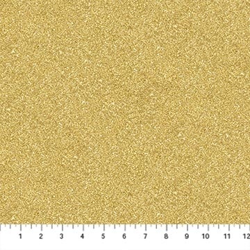 O'Christmas Tree by Deborah Edwards for Northcott - Gold Metallic Glitter - 28964M-52
