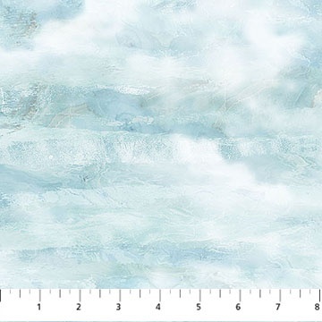 Smooth Sailing by Deborah Edwards for Northcott - Lt Blue Clouds - DP28910-42