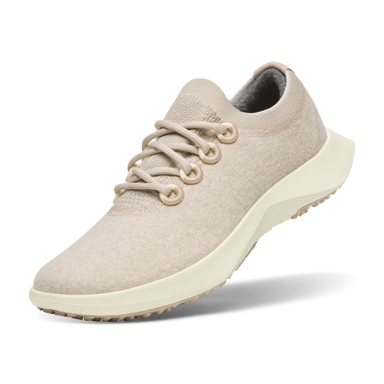 Allbirds Women's Wool Dasher 2 Mizzle Water Repellent - Rugged Beige (Stony Cream Sole)