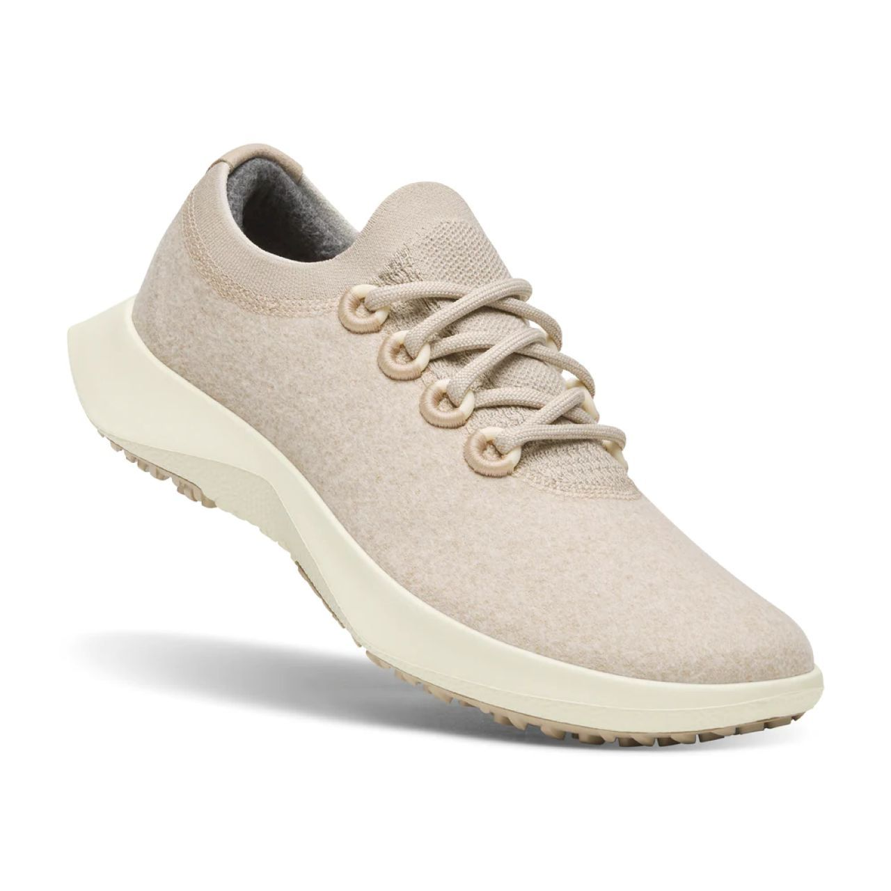 Allbirds Women's Wool Dasher 2 Mizzle Water Repellent - Rugged Beige (Stony Cream Sole)