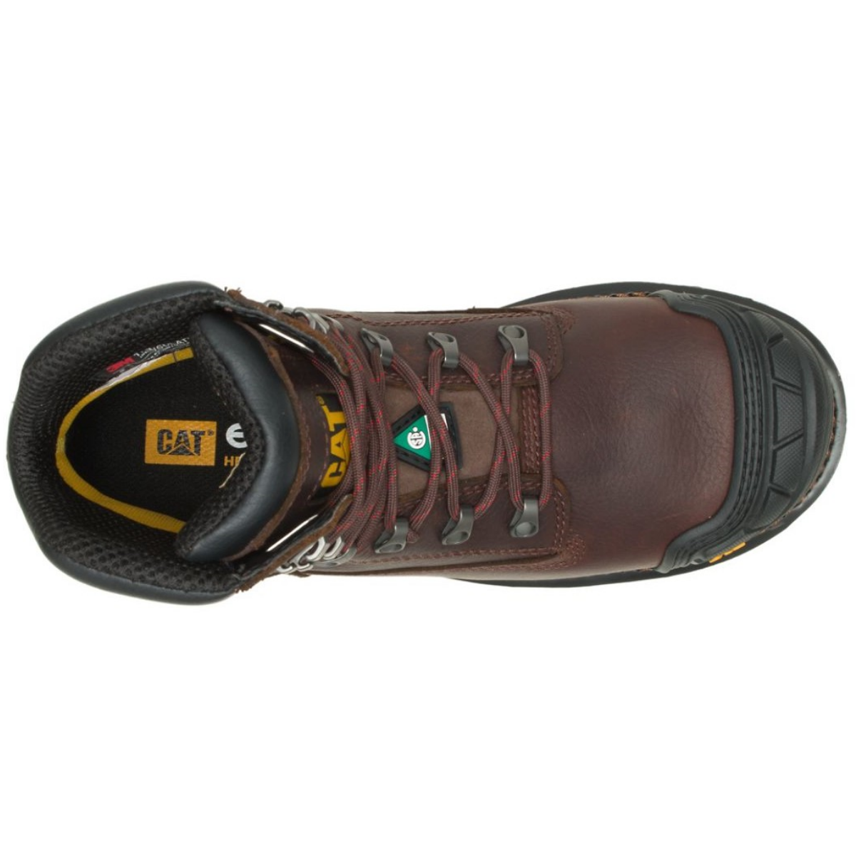 CAT CSA Men's Excavator XL 6 WP TX CT Wide Width - Red Brown
