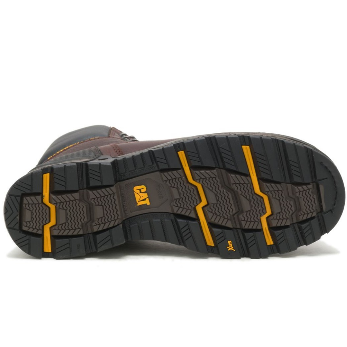 CAT CSA Men's Excavator XL 6 WP TX CT Wide Width - Red Brown