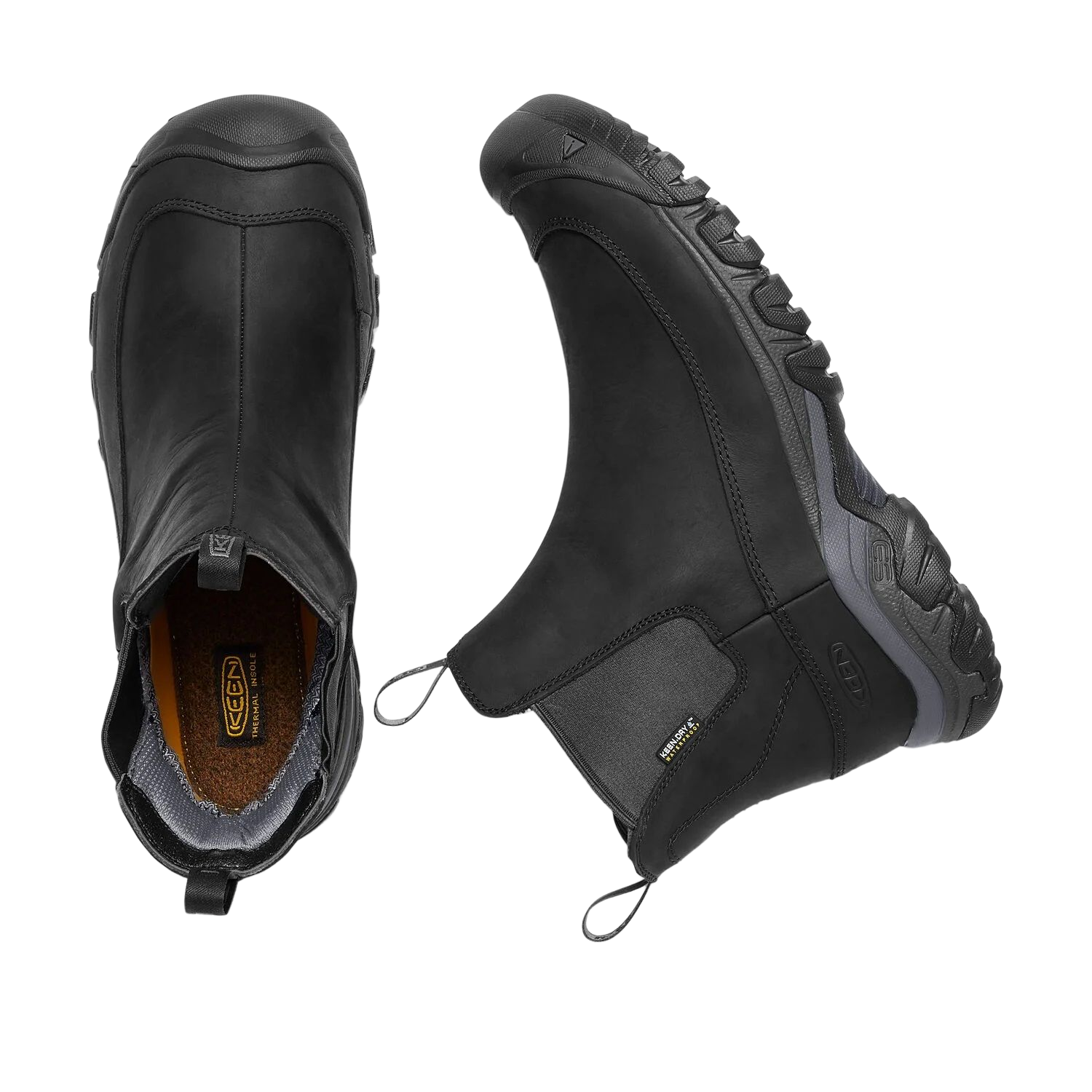 Keen Men's Anchorage Boot III WP - Black/Raven - 887194985562