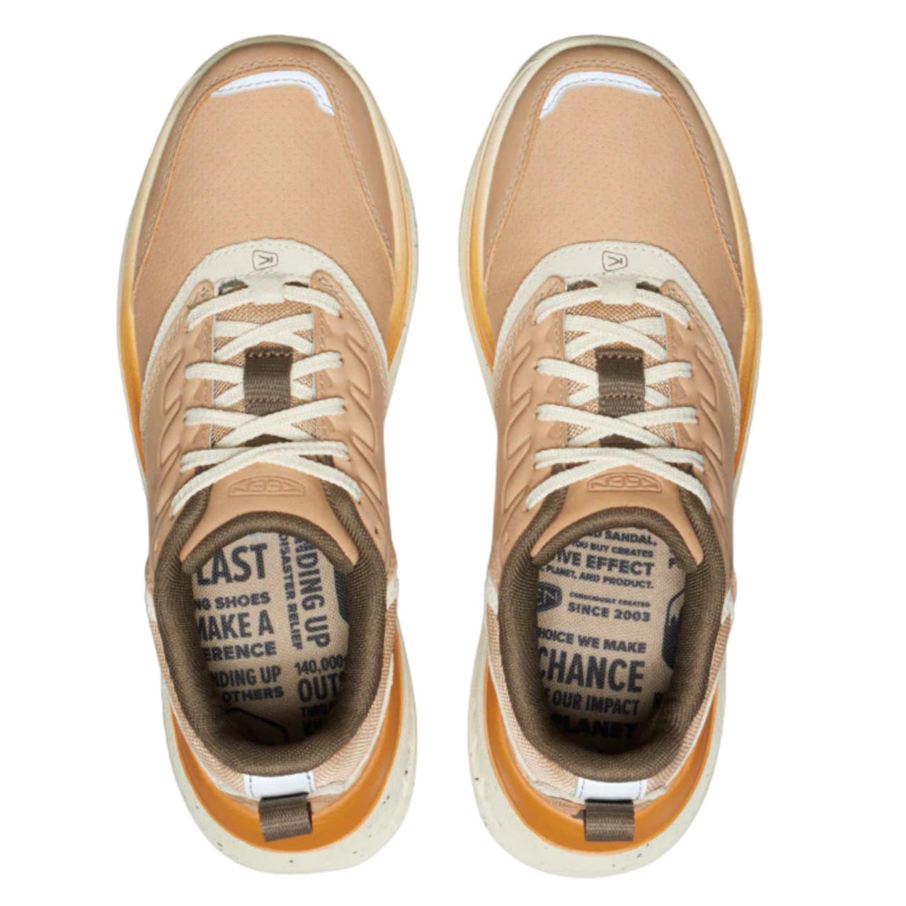 Keen Women's WK400 Leather - Safari/Birch - 195208263897