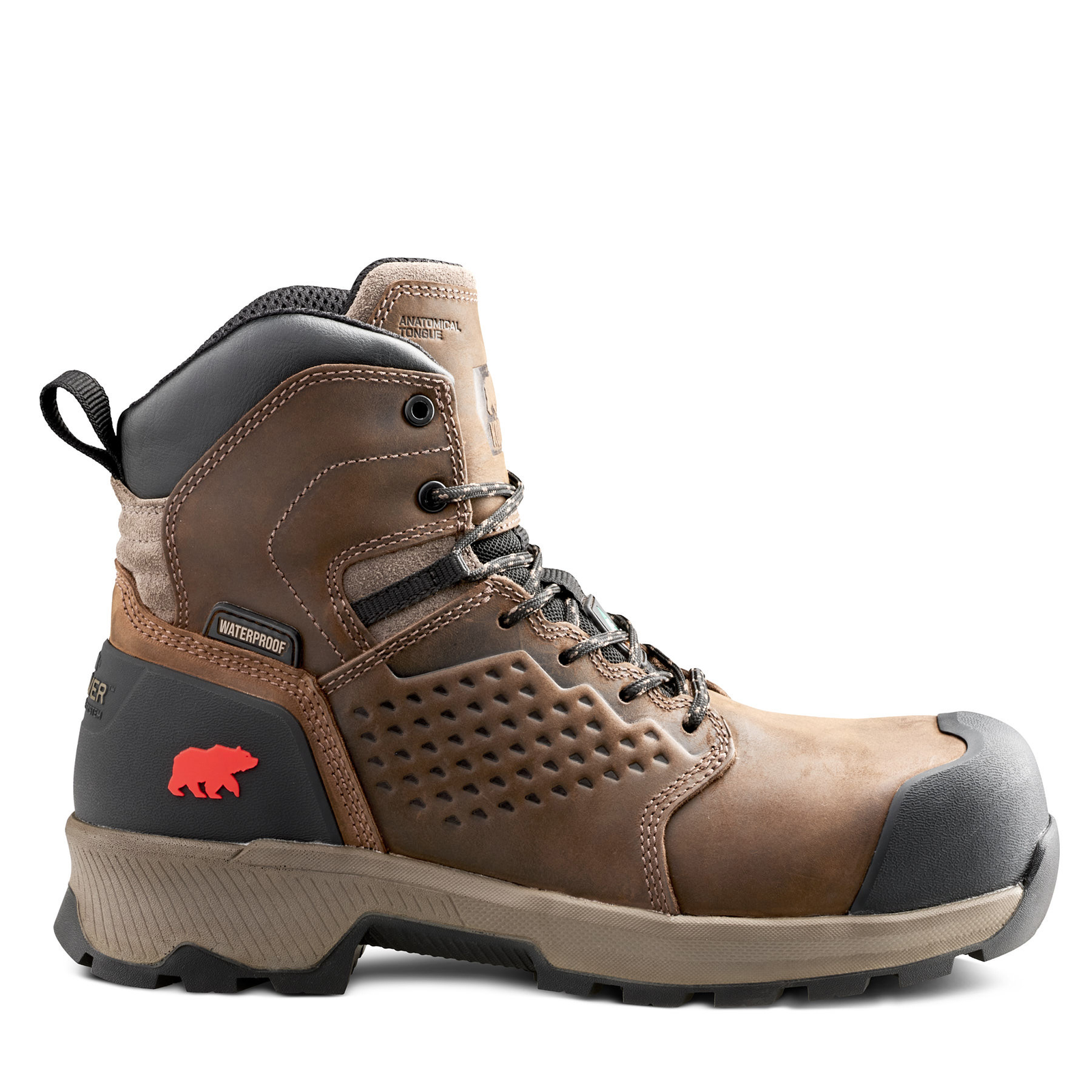 Kodiak CSA Men's Berg 6 WP CT CP Wide Width - Dark Brown 