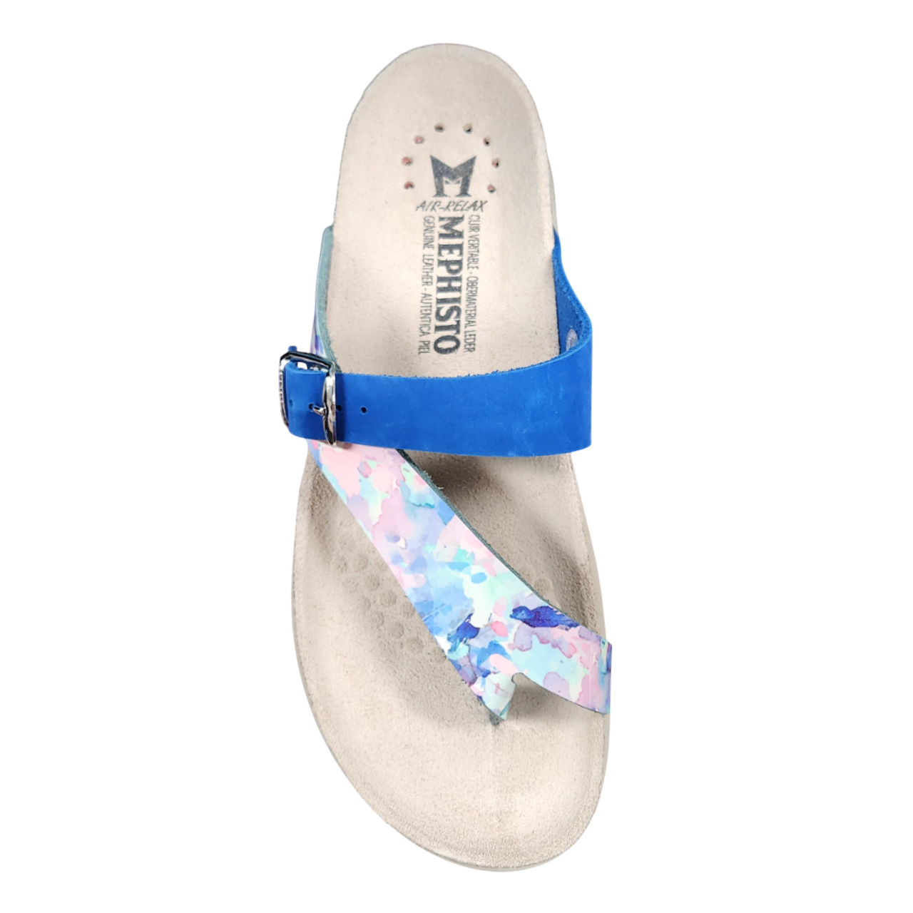 Mephisto Women's Helen Mix - Sky Blue (Lagoon 17991/ Sandalbuck