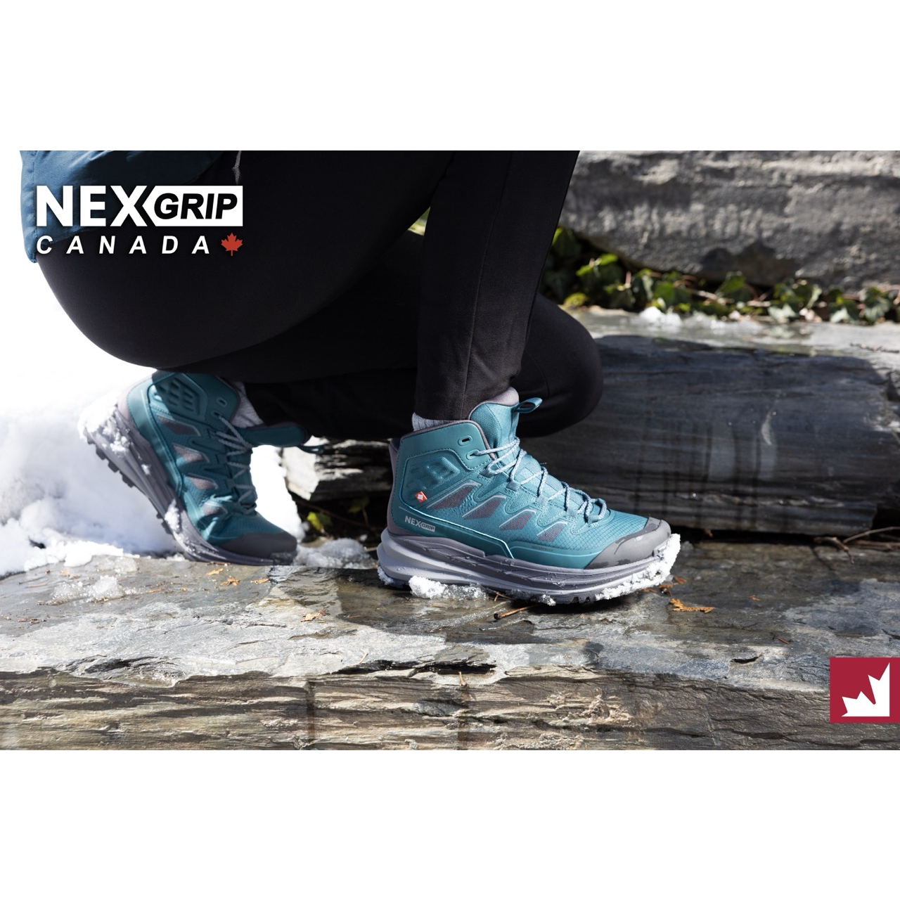 NexGrip Women's Ice Boulder 200G Wide Width - Teal - 990009341214