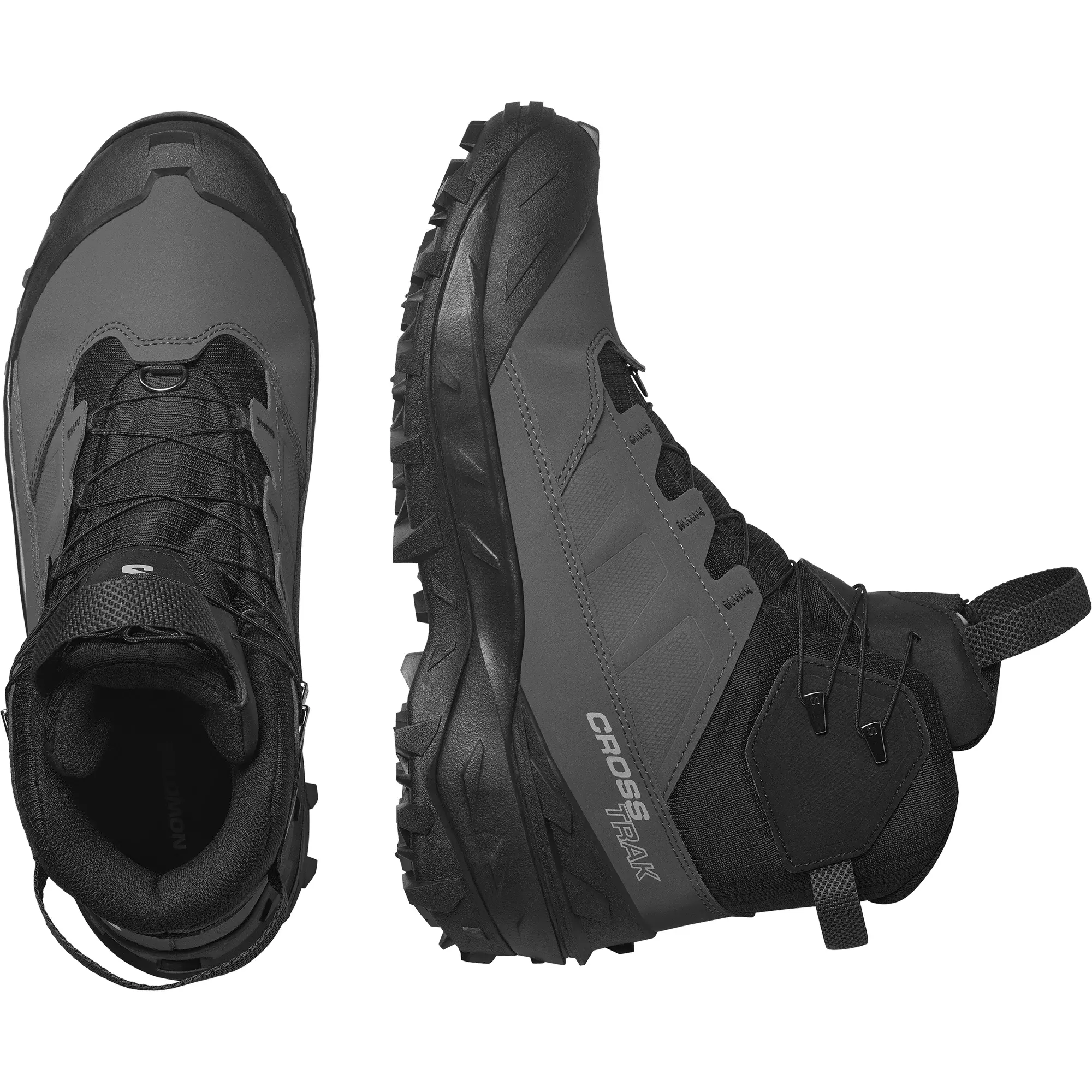 Salomon Men's Crosstrak Powder WP - Asphalt/ Black/ Sharkskin