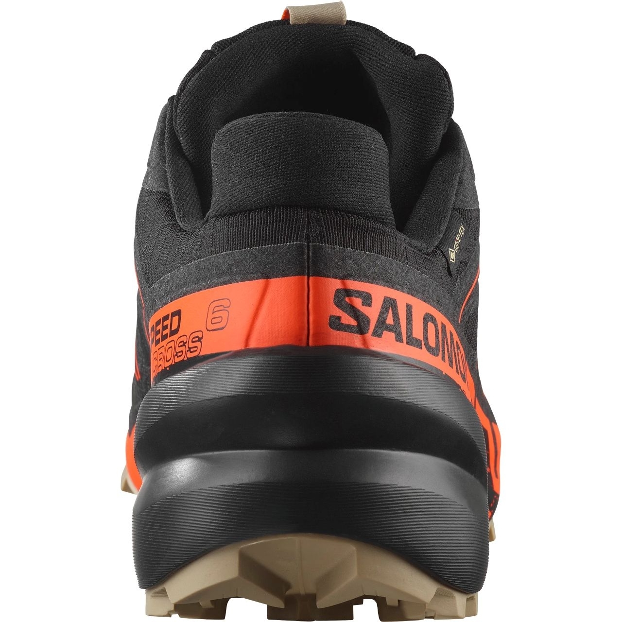 Salomon Men's Speedcross 6 GTX - Black/Shocking Orange/White