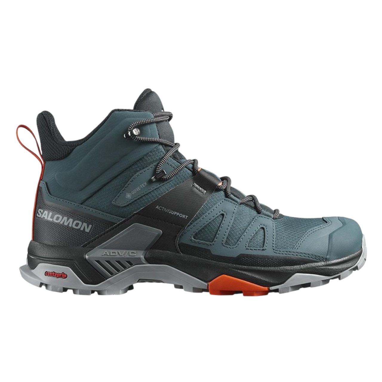 Salomon Men's X Ultra 4 Mid GTX - Stargazer/ Black/ Scarlet Ibis