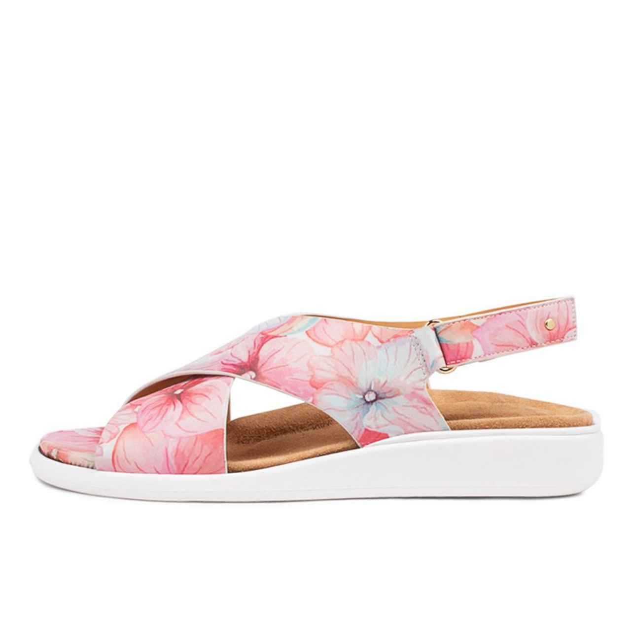 IROHA Ziera Women's Ilda Wide Width - Melon Flower - 4434734162745