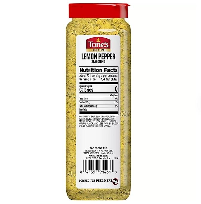 Lemon Pepper 28 oz Tones