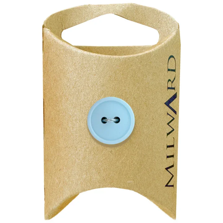 Baby Blue Nylon 2-Hole Basic Button