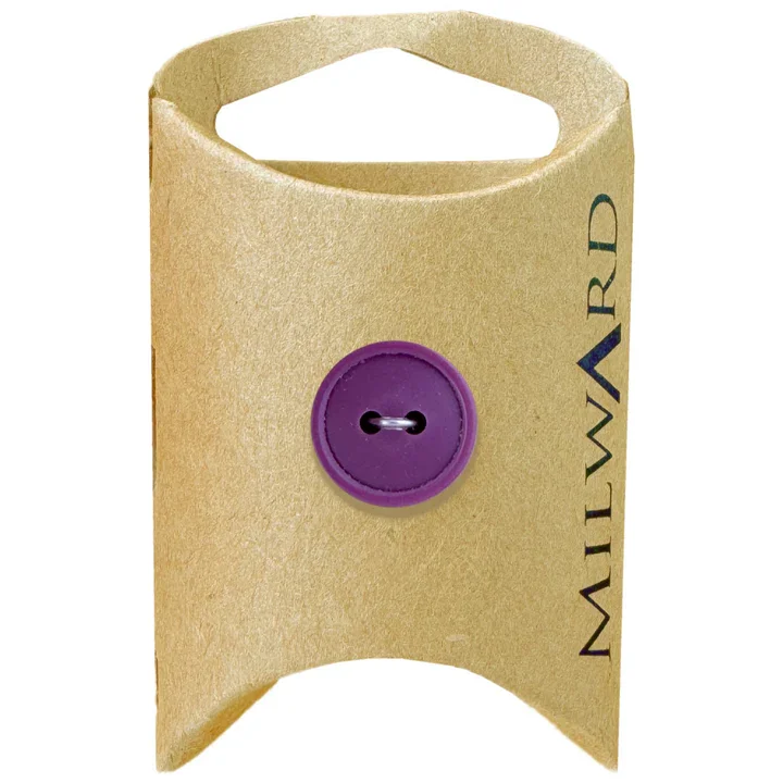 Burgundy Nylon 2-Hole Basic Button