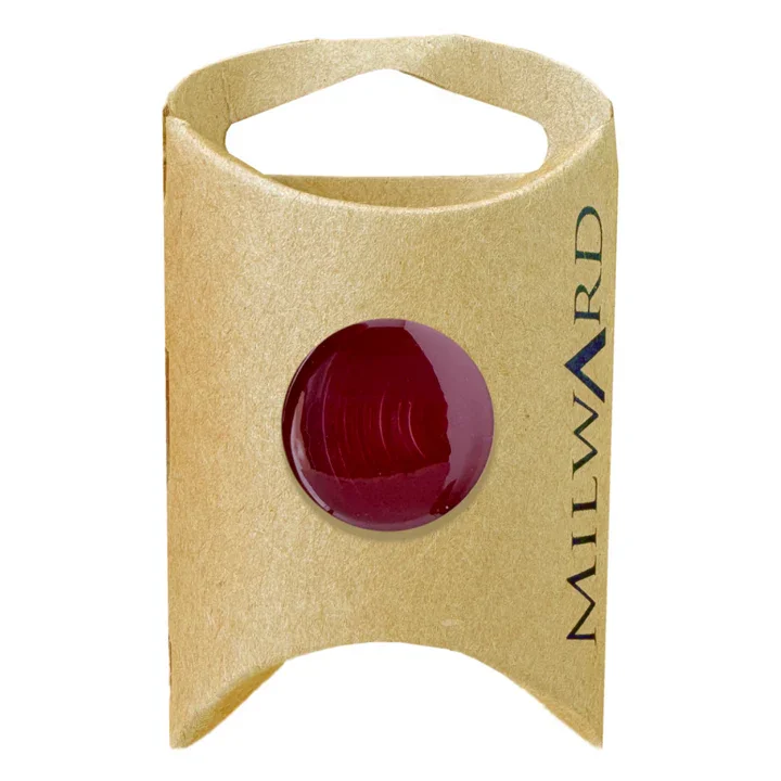 Burgundy Nylon Shank Radial Button